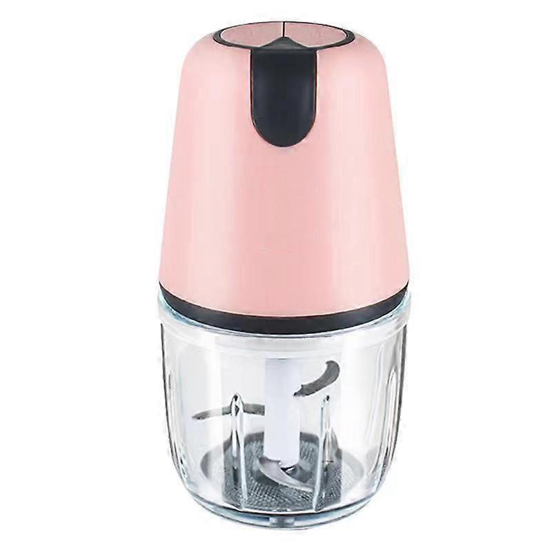 1PC Electric Ice Crusher Multipurpose Ice Grinder Ice Crushing MachinePink