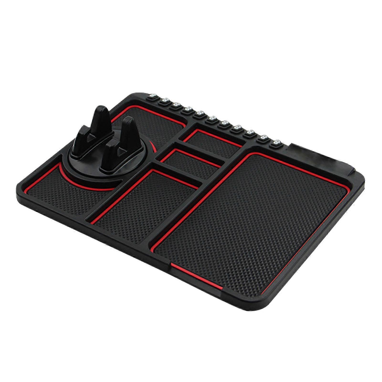 Car Dashboard Anti-Slip Mat Auto Phone Cushion PVC For Mobile Phone Bracket Navigation Storage Cushion Car Interior Accessories