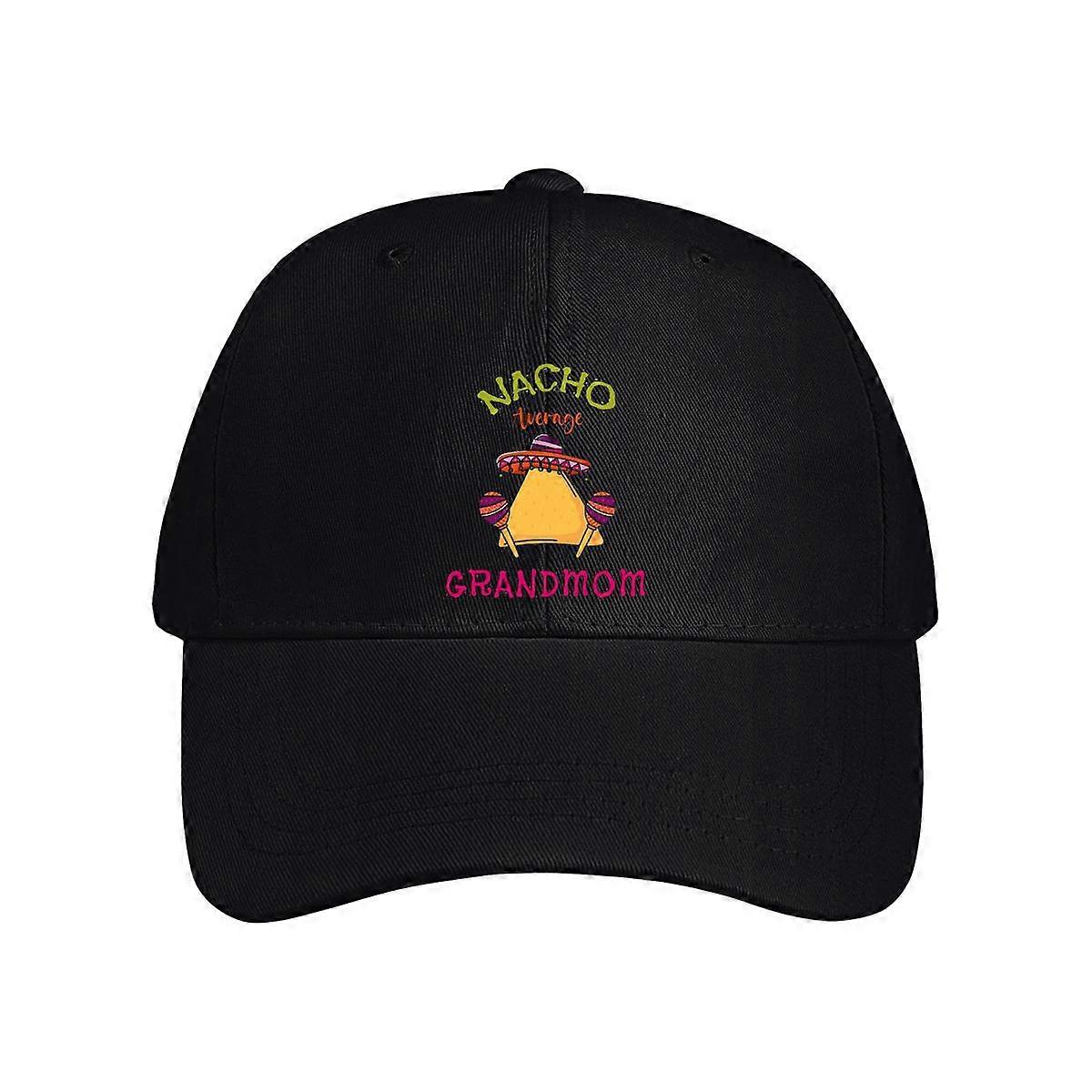 Nacho Average Grandmom Baseball Cap