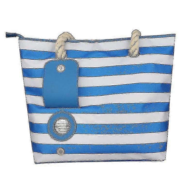 Red Wine Bag Insulated Wine Bag Portable Picnic Hand-held Beach Red Wine Bag Blue