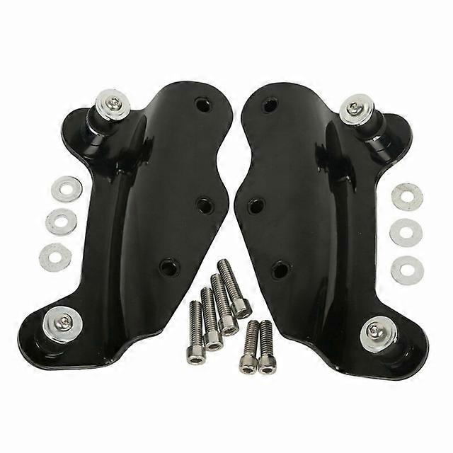 Motorcycle Detachable 2 Up Pack Mounting Luggage Rack Docking Hardware Kit For Harley Tour Pak Touring FL Road King 14-22 09-13