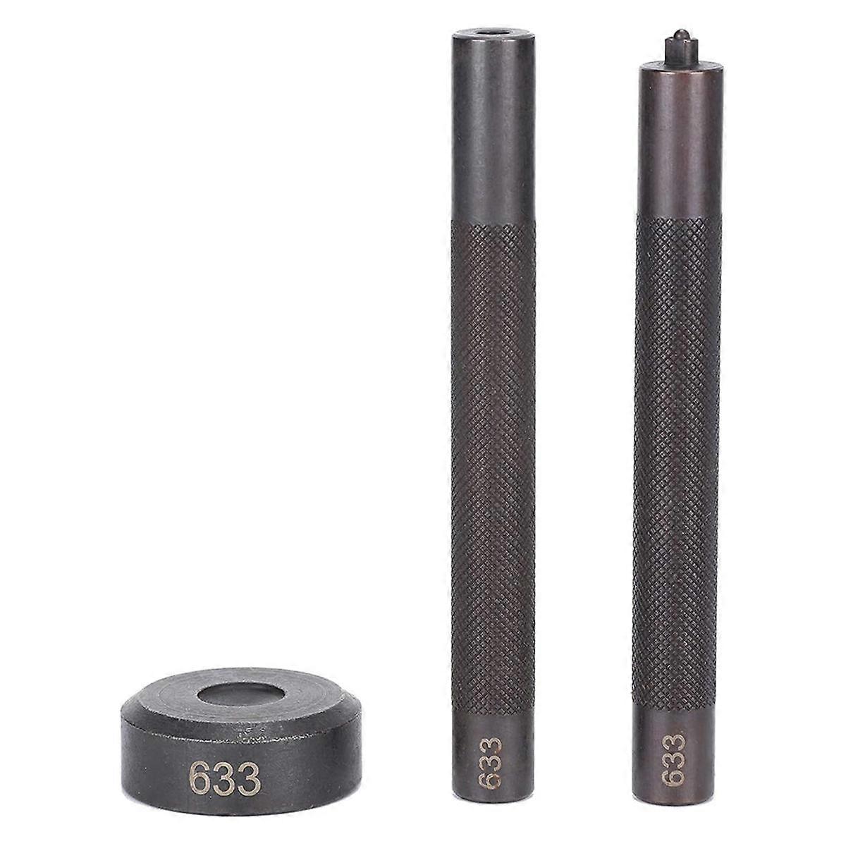 Leather Rivet Setter Tool Kit Anti Slip Snap Button Handcraft Tool Set DIY Accessories Button Mount