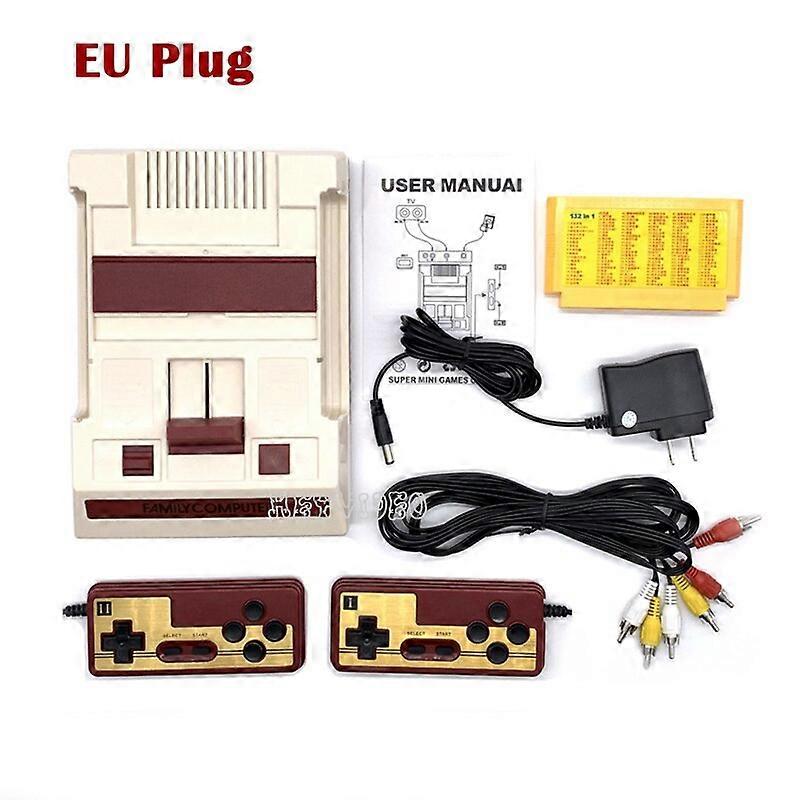 FC Retro Game Console with 632 Games Classic Video Game Player Family TV Game Console AV output Dual Wired Gamepad