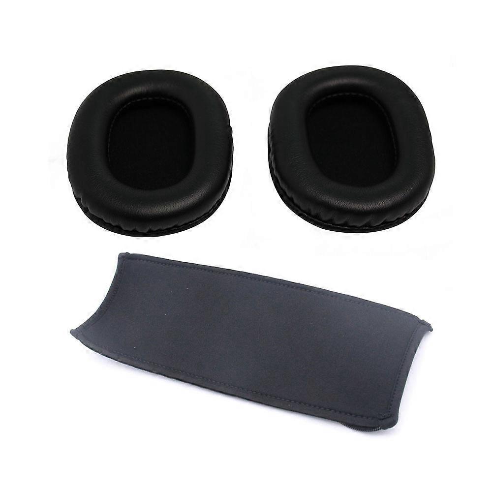 Earpads Cushions Replacement for Audio-technica ATH-M50X/M20/M40 - Black