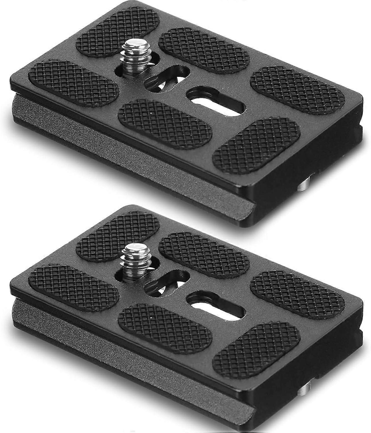 2025 חדש 2 חלקים מתכת אוניברסלי שחרור מהיר צלחת עם בורג 1/4 ", צלחת הרכבה חצובה אוניברסלי מתאים