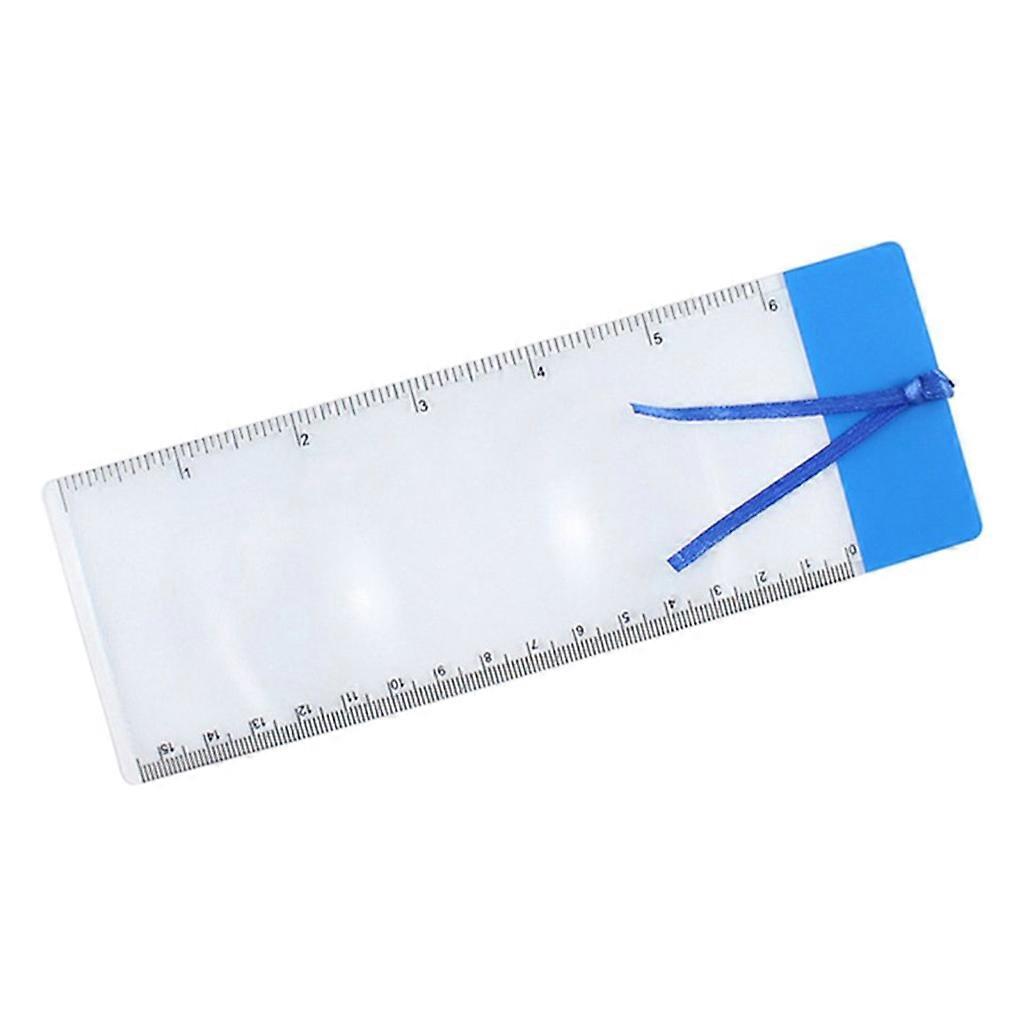 Portable Handheld Magnifying Glass Business Card Type Bookmark Magnifying Glass