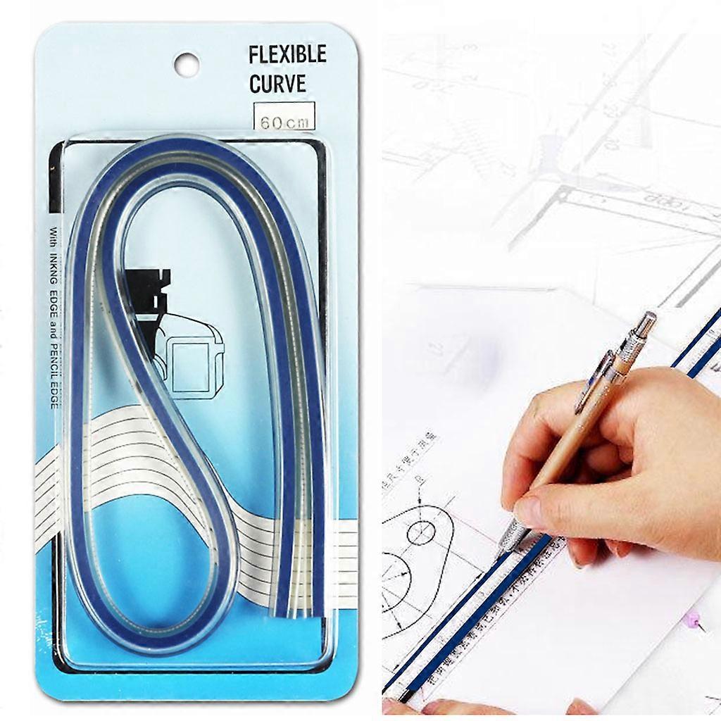 Flexible Curve Ruler Bendable Ruler for Engineering Design and Drawing