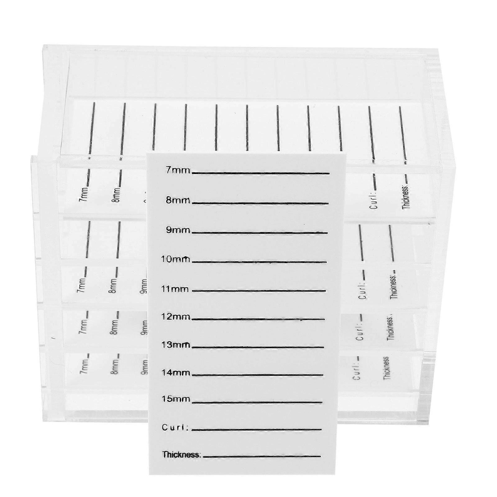 Transparent Lash Box Practical Fake Lash Storage Box Packaging False Lash Box
