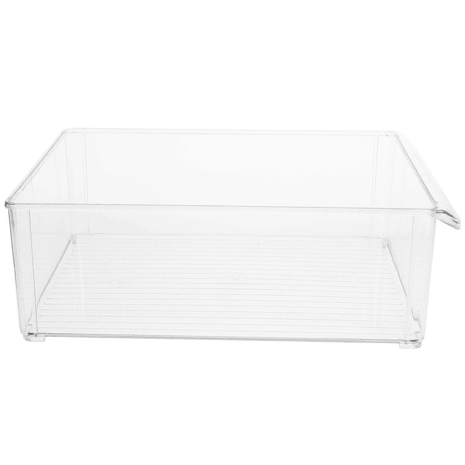 Fridge Food Storage Container Produce Saver Box Stackable Refrigerator Case Kitchen Organizer