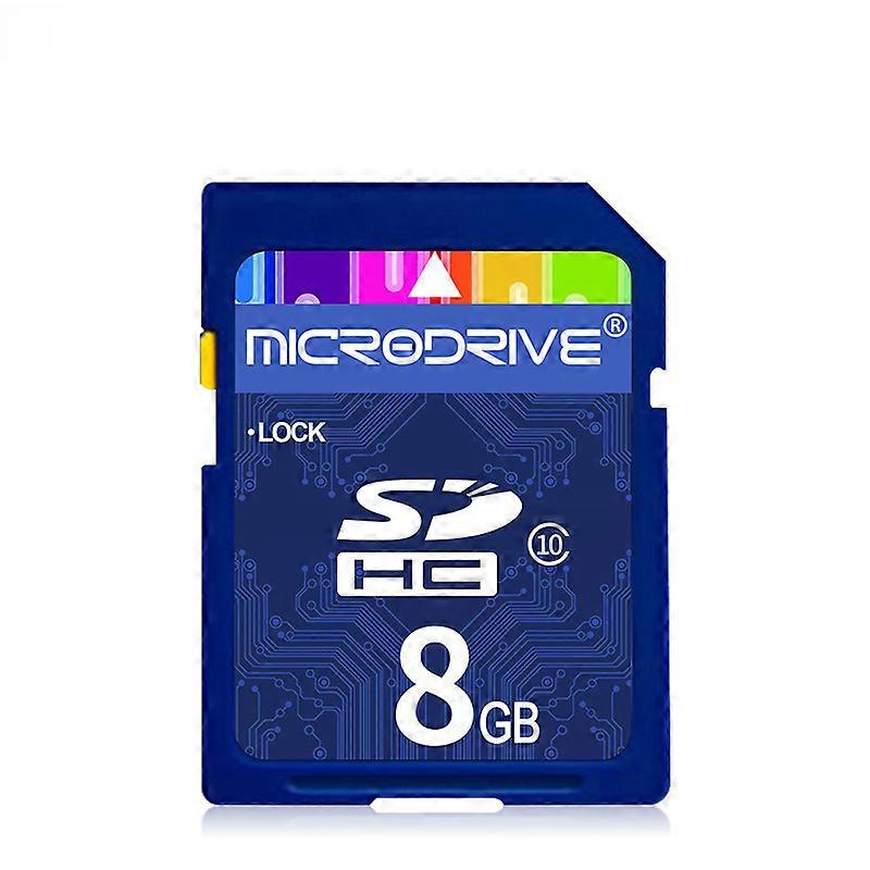 High Speed 8GB Class 10 SDHC Flash Memory Card SD Card for That can Capture Full HD, 3D, and 4K Video as Well as raw Photography.