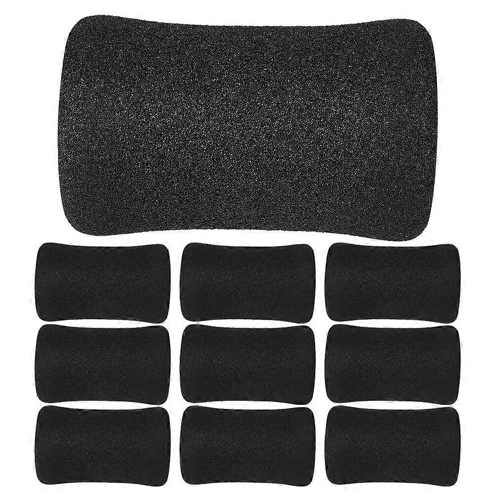 10Pcs Ab Training Sleeve Rolling Sponge Roller Gym Exercise Sponge Pads Roller Pad Replacements