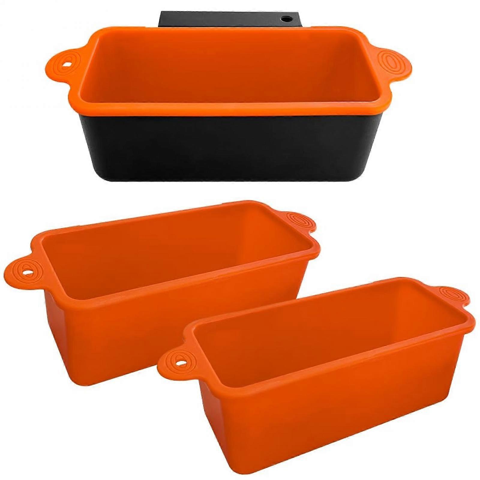 2er-Pack Silikon-Fetttopf-Auskleidungen für Blackstone, wiederverwendbare Fettauffang-Liner-Grill-Fettschale Blackstone-Zubehör