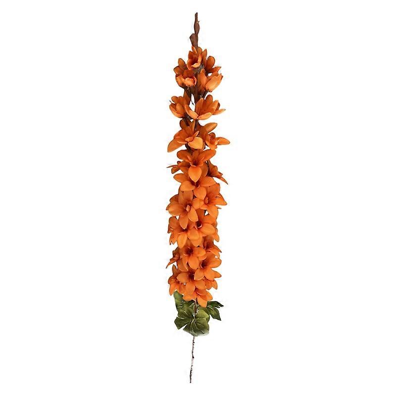 1 Branch Fake Flower No Watering Lightweight Faux Long Stem Delphinium Simulation Flower Home Decor for Office Qinhai