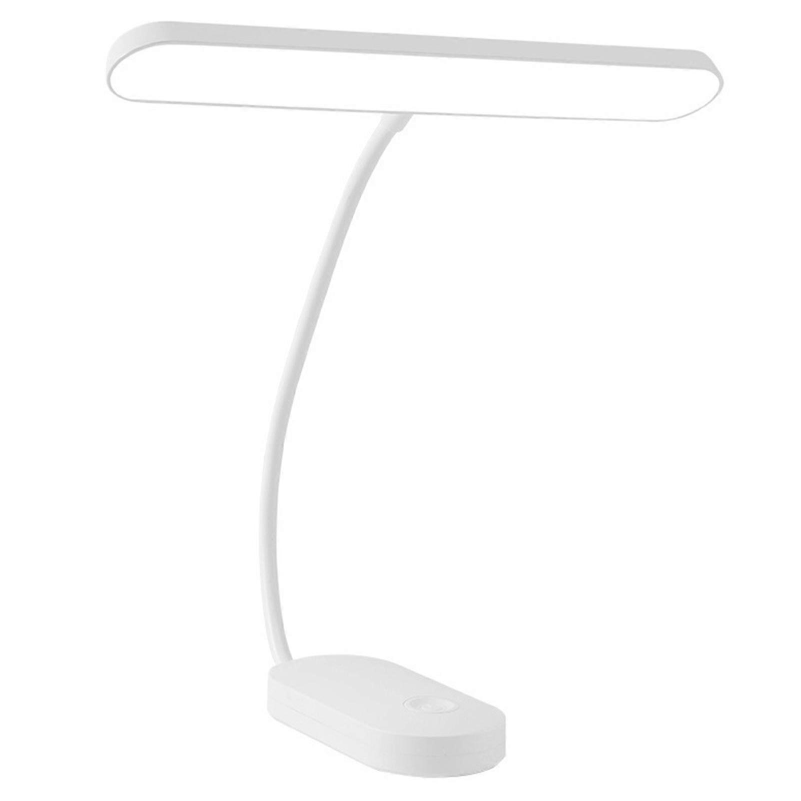 1 Set LED Reading Lamp Color Temperature Adjustable Dimmable Remote Control Flicker Free Flexible Hose Design Blue-light Free LED Desk Light Reading L