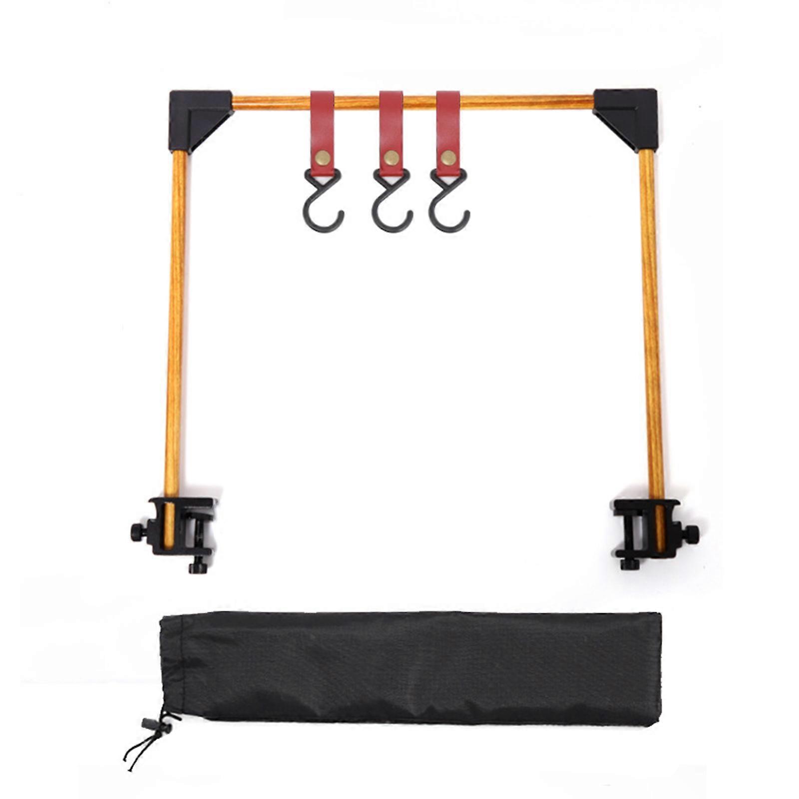 Portable Folding Camping Hanger Bracket for Grill, Garden, Backyard and Kitchen