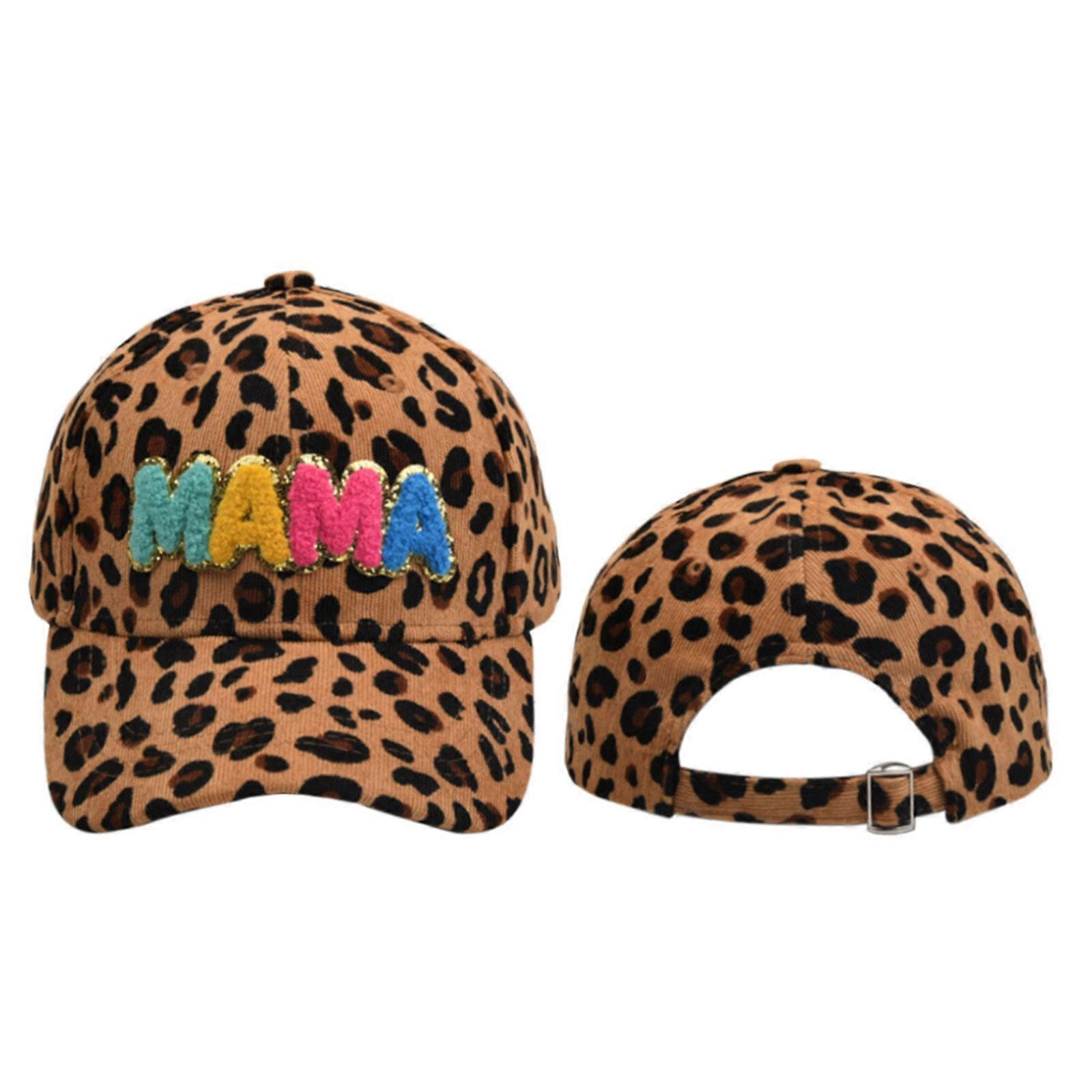 Kvinnor 2023 Djurtryck Basebollkeps Hatt Leopard Cheetah Jaguar Justerbar