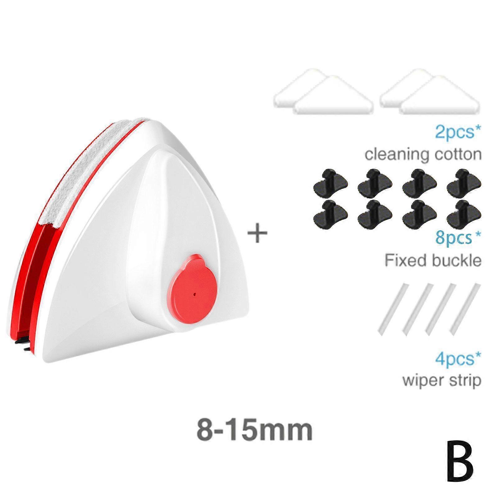 Magnetic Window Cleaner Brush Wiper Double-Sided Glass Cleaning Tool Automatic