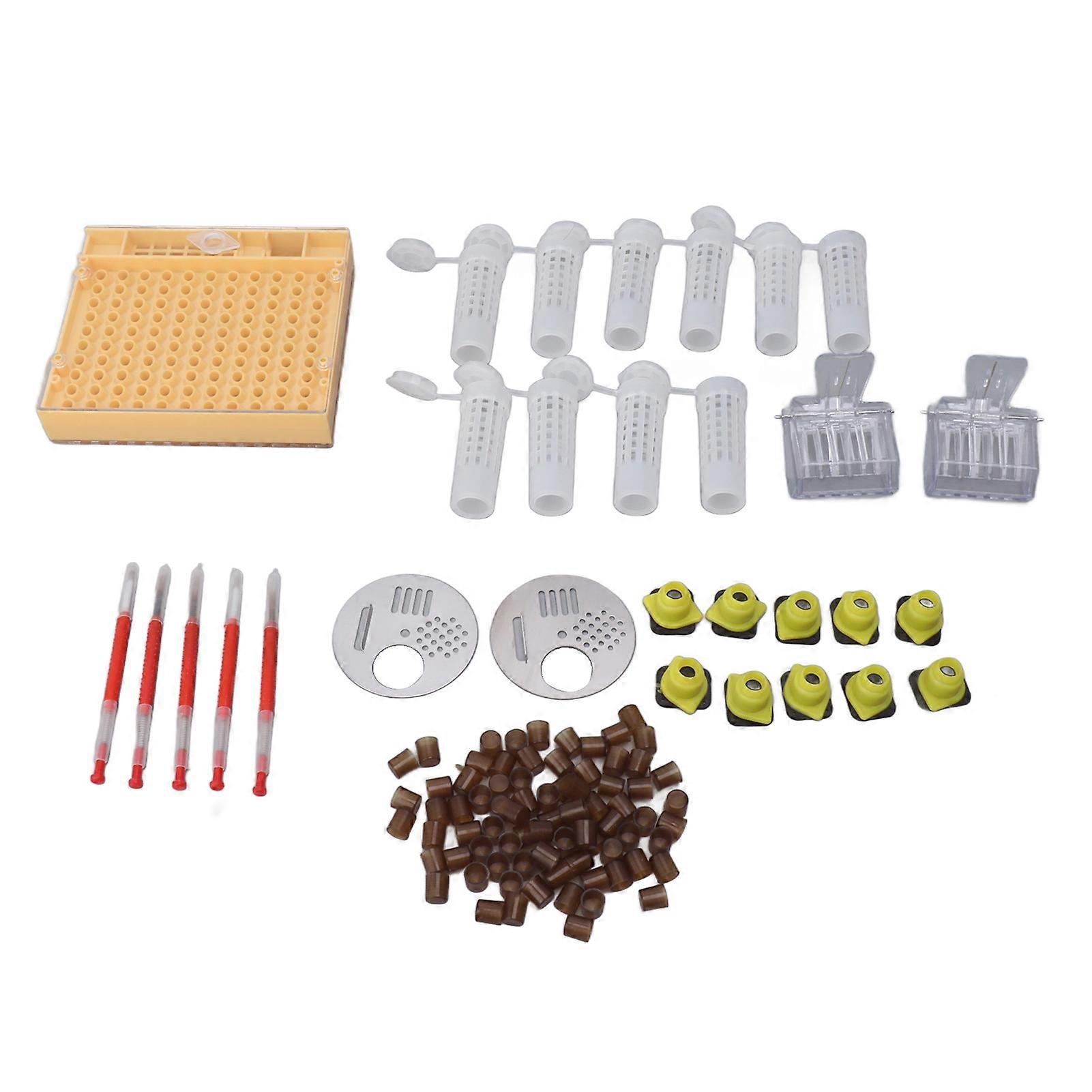 Plastic Queen Rearing System Beekeeping Queen Bee Rearing Grafting Kit Beekeeping Tools Supplies