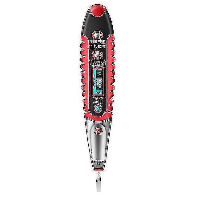 Multi Digital Test Pencil Ac/dc 12-250v Tester Electrical Voltage Detector Test Pen Lcd Display Screwdriver Electrician Tools