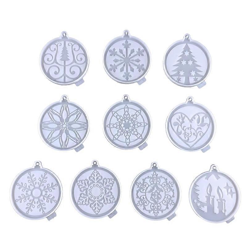 Keychain Casting Silicone Mold for DIY for Key Chain Pendant Charm with Hanging
