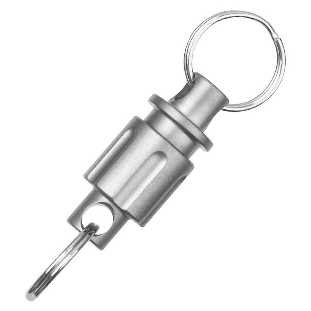  Titanium Quick Release Open Keychain Quick Hangs Buckle Detachable Keyring