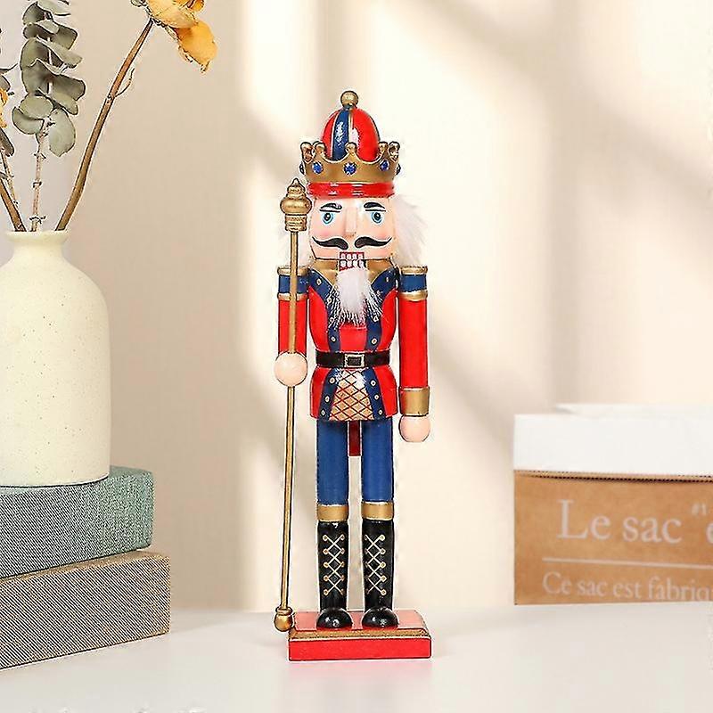 Christmas Nutcracker Christmas Nutcracker Decoration Bookcase Living Room Study Wooden Crafts Decora