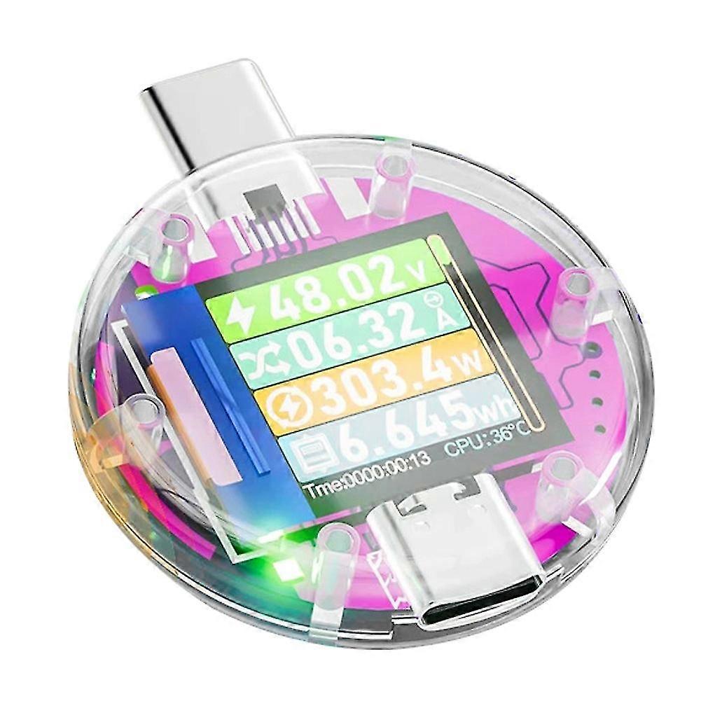 48V High Voltage Measurement PD Tester with G-Sensor Rotary Screen Touching Button Control Battery I