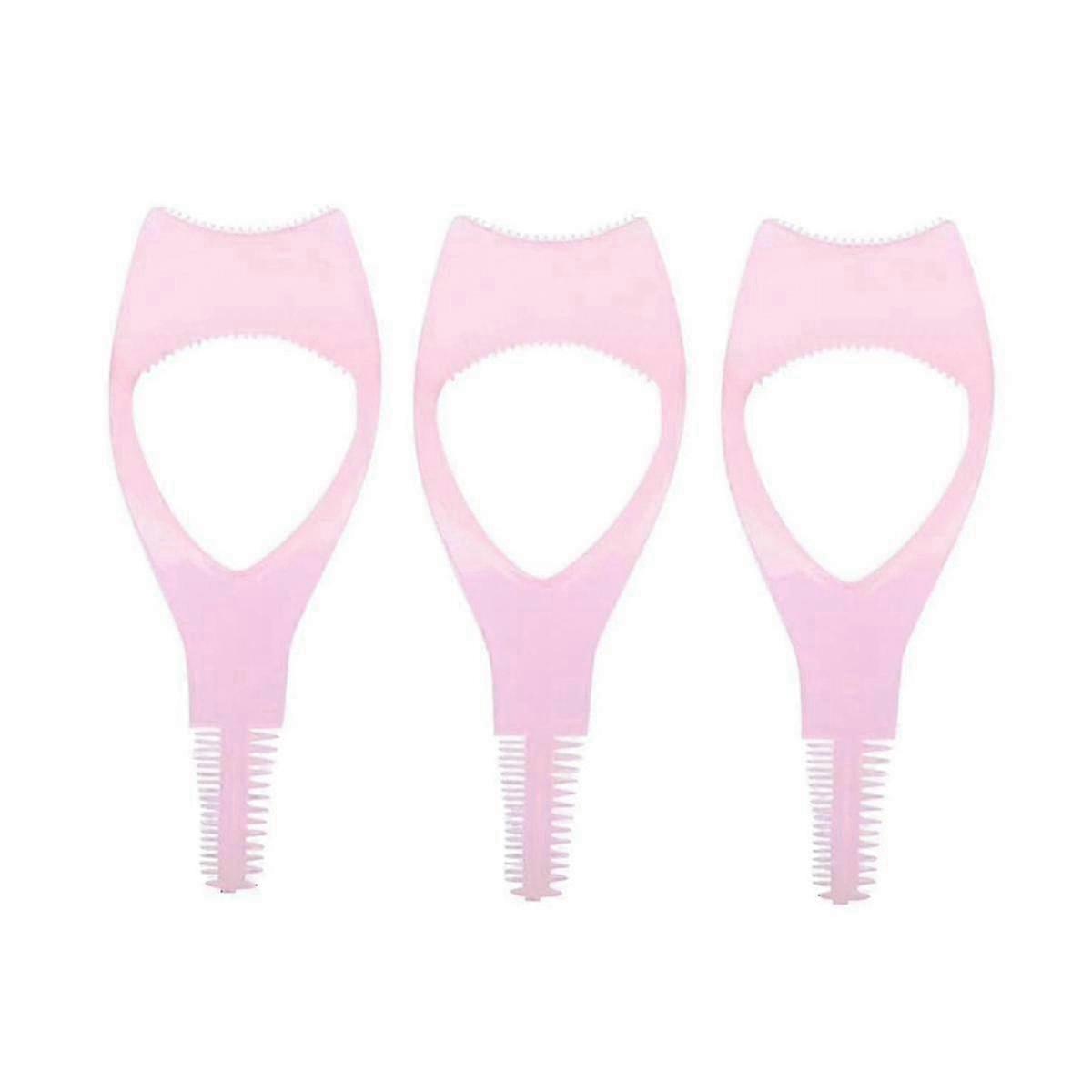 Eyelashes Tools Mascara Shield Applicator ,Eyelash Tool Upper Lower Eye Lash Mascara Guard Applicator Pink