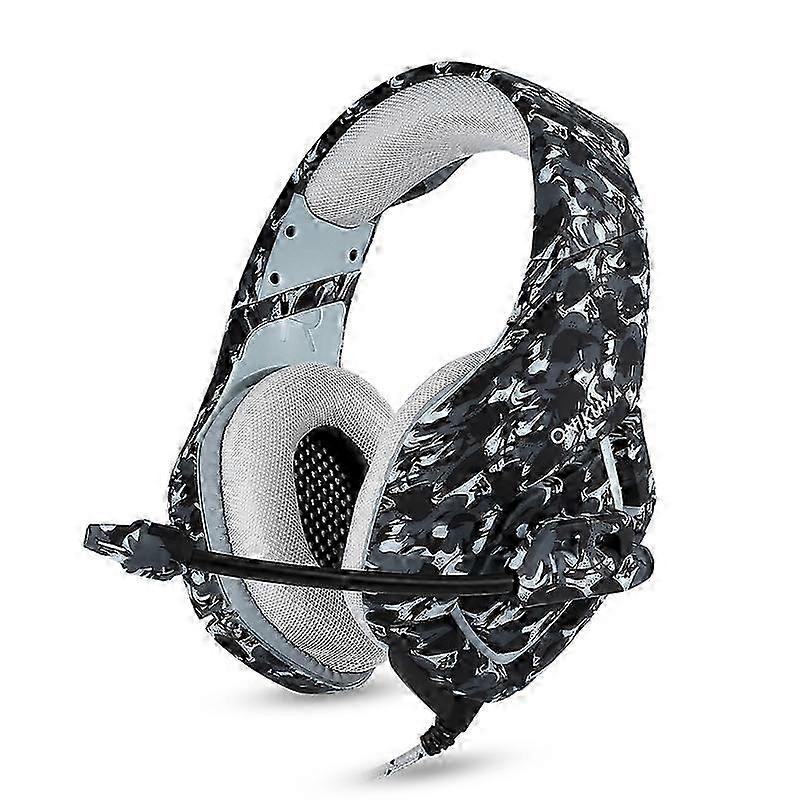 Wired Gaming Headset With 50 Mm Driver Unit Omnidirectional Microphone