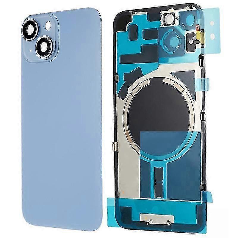 Compatible iPhone 14 Battery Housing with Bracket+Camera Lens Cover Replacement Part