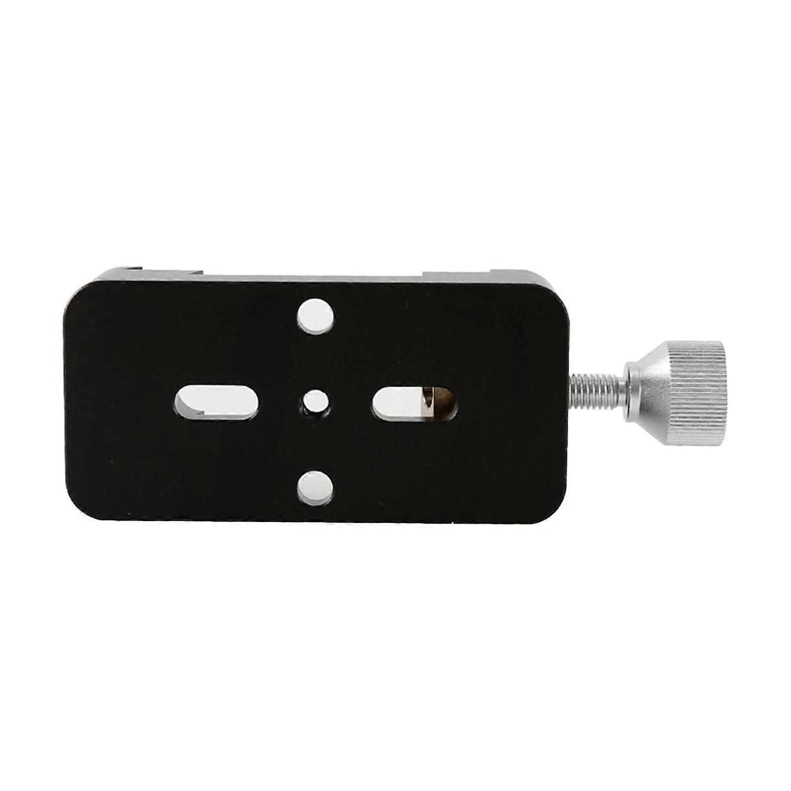 Télescope Base en queue d’aronde Accessoire pour télescope Selle en queue d’aronde Pince de montage Base Noir