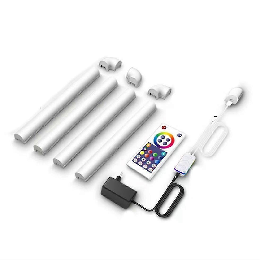 ضوء بار أدى الذكية الجدار الخفيفة بلوتوث التطبيق التحكم الصوتي الموسيقى مزامنة DIY ضوء غرفة نوم بار ديكور