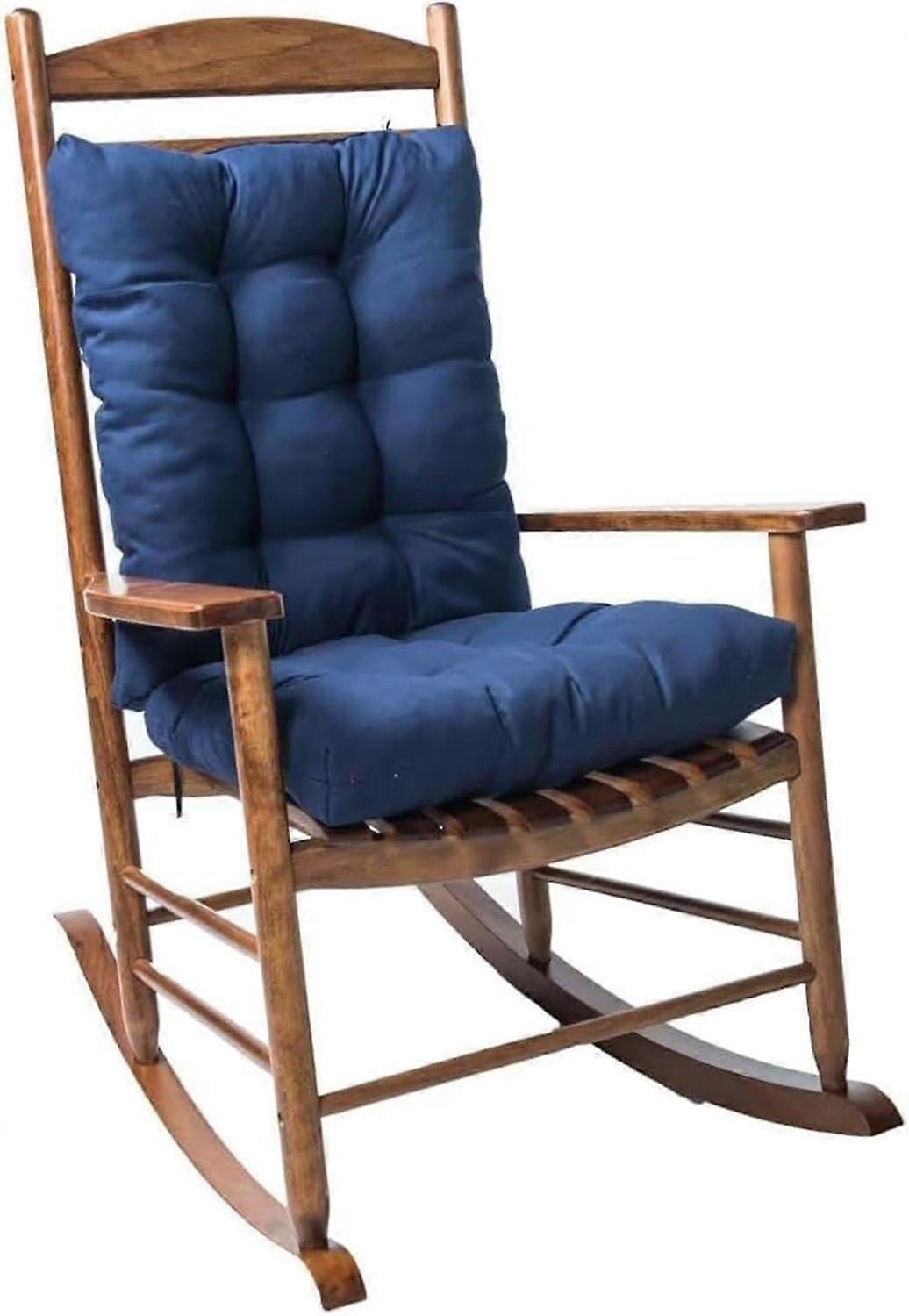Rocking Chair Cushion Set, Thickened Pads for Comfortable Seating Experience