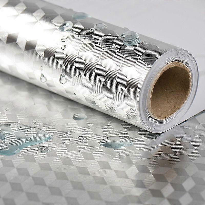 High Temperature Resistant Aluminum Foil Wall Kitchen Sticker