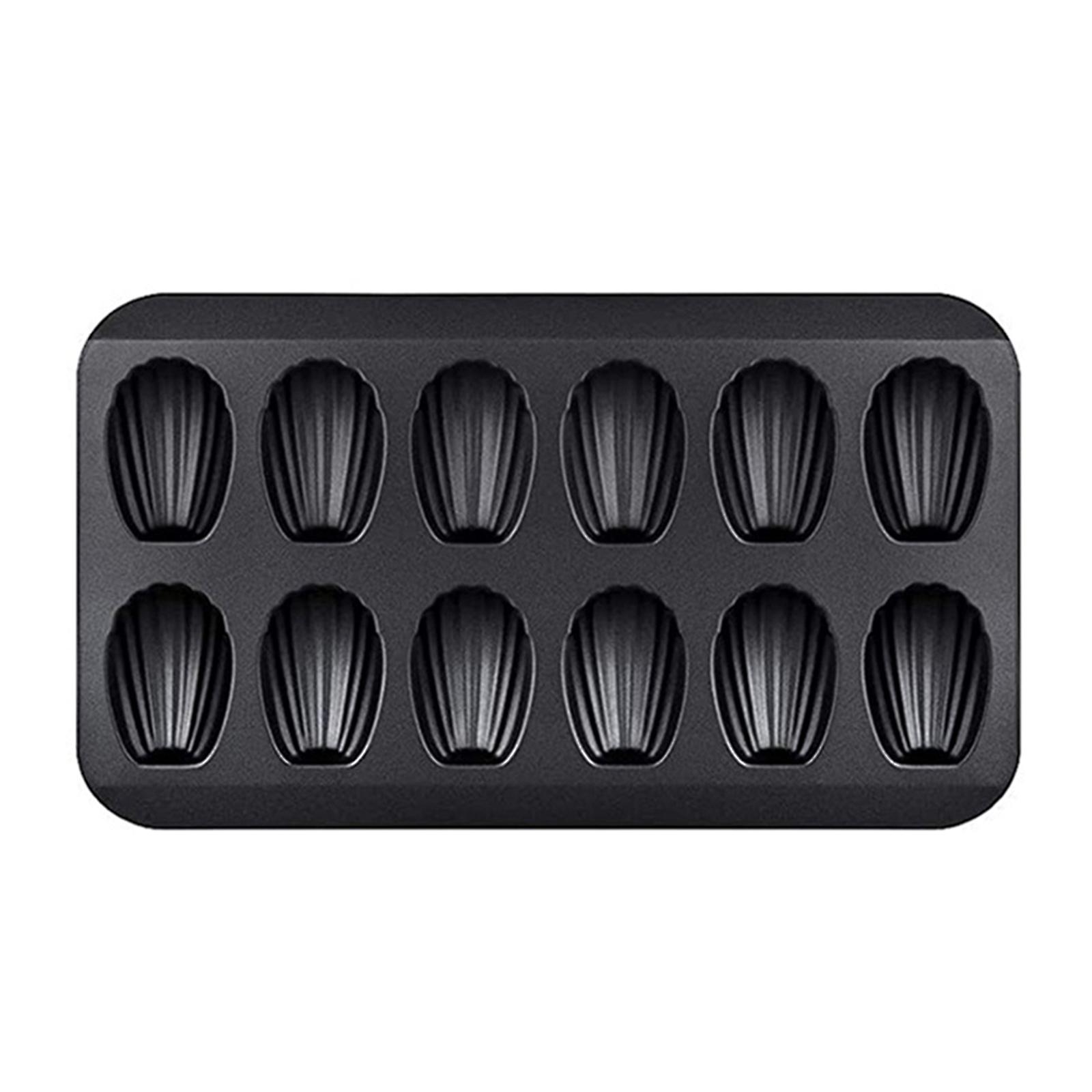 12holes Thicken Shell Cookie Mold Biscuits Cake Bakeware Tool
