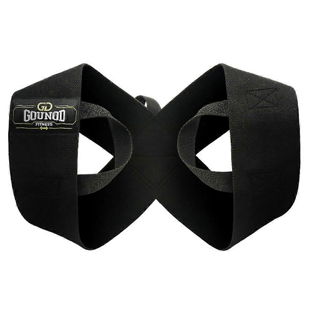 Type B GOUNOD HB06 Bench Press Push Up Belt Fitness Training Correction Strap Open