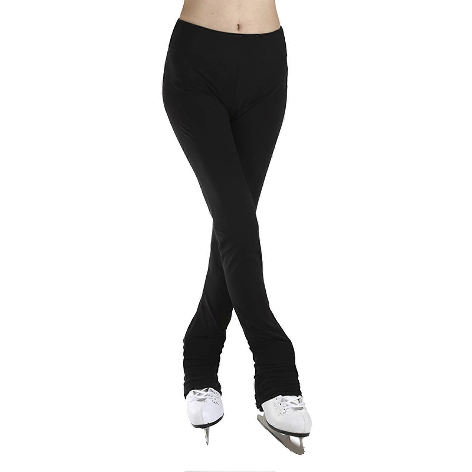 Figure Skating Pants Non-Stick Waterproof Quick-Dry Black