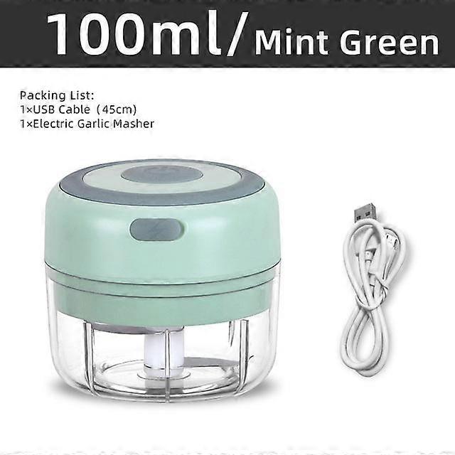 100ml/250ml/Set Electric Mini Garlic Masher Chopper Wireless Portable Meat Chopper Seasoning&Spice Food Choppers for Garlic Vege Salad Pepper