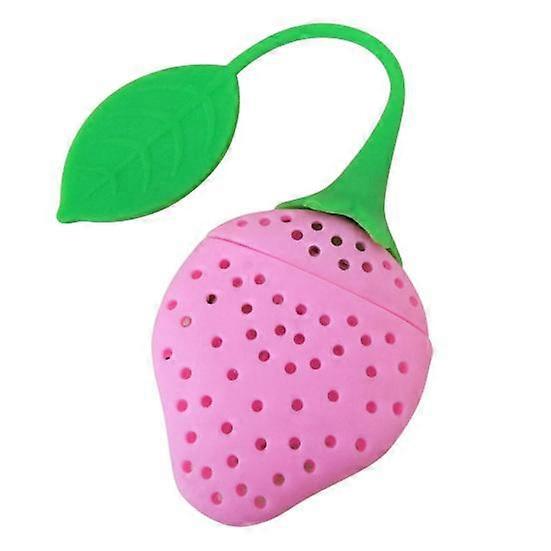 Strawberry/Lemon Shaped Heat-resistant Silicone Tea Strainer
