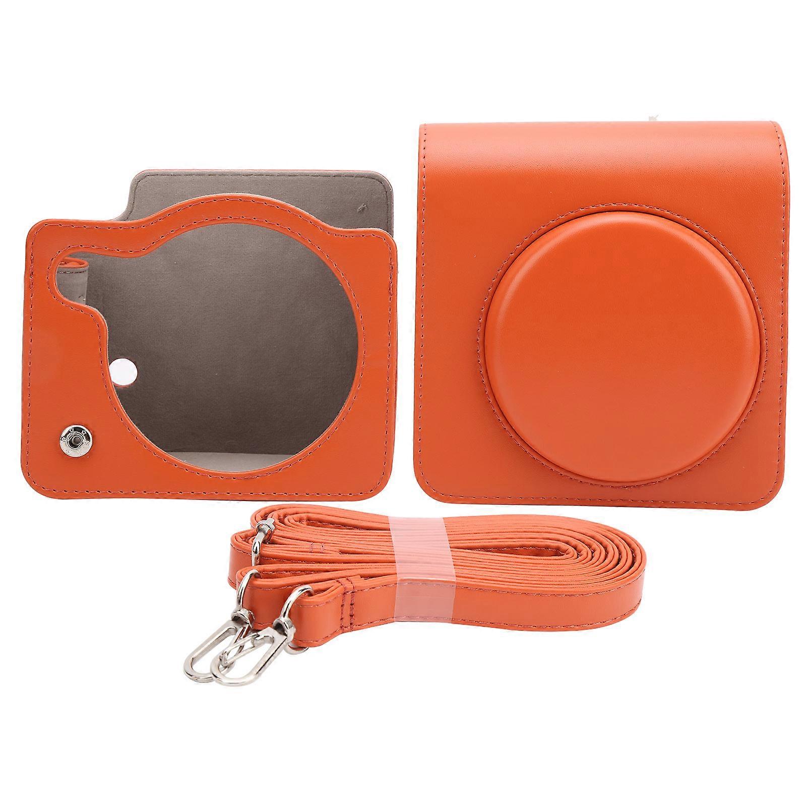 Camera Protective Case PU Leather Shoulder Camera Bag Fit for Instax SQUARE SQ1