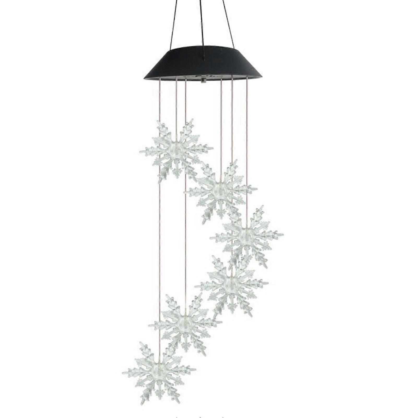 Solar-Powered Colour-Changing Wind Chime