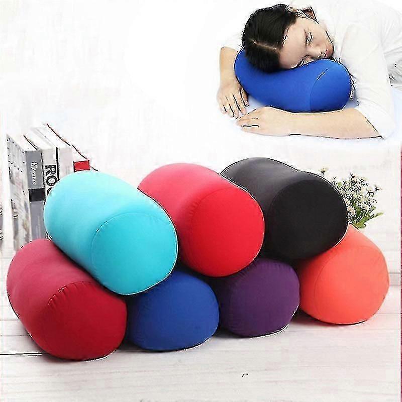丸いヨガボルスター枕は、ヨガ、ピラティス&リラクゼーションカラフルなヨガクッションアクセサリーをサポートします-yyds