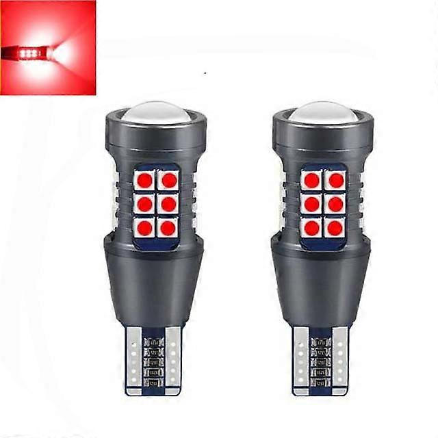 2Pcs/1pc 12V Super Bright Signal Lamp T15 921 912 3030 W16W 27SMD LED Canbus Error Free Bulbs Backup Reverse Lights