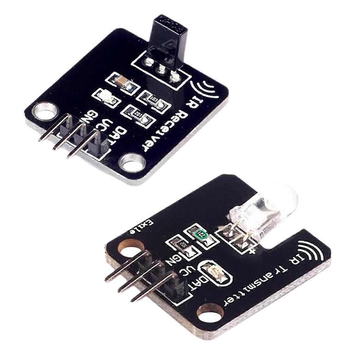 1set IR Infrared Transmitter Module Digital 38Khz Infrared Receiver Sensor Module for Electronic Building Block