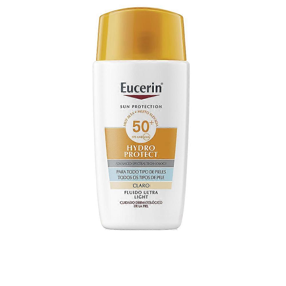 Eucerin Sun Protection Hydro Protect Fluid colorat Spf50+ #light 50 ml Unisex