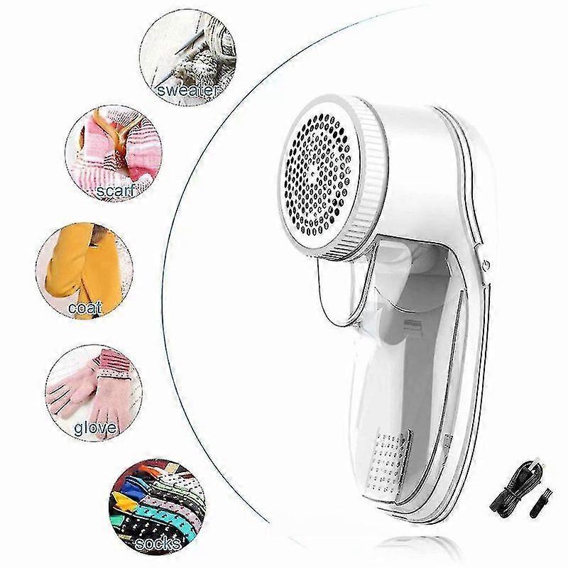 Electric Sweater Shaver, Usb Rechargeable Effective Fuzz Remover Fabric Shaver