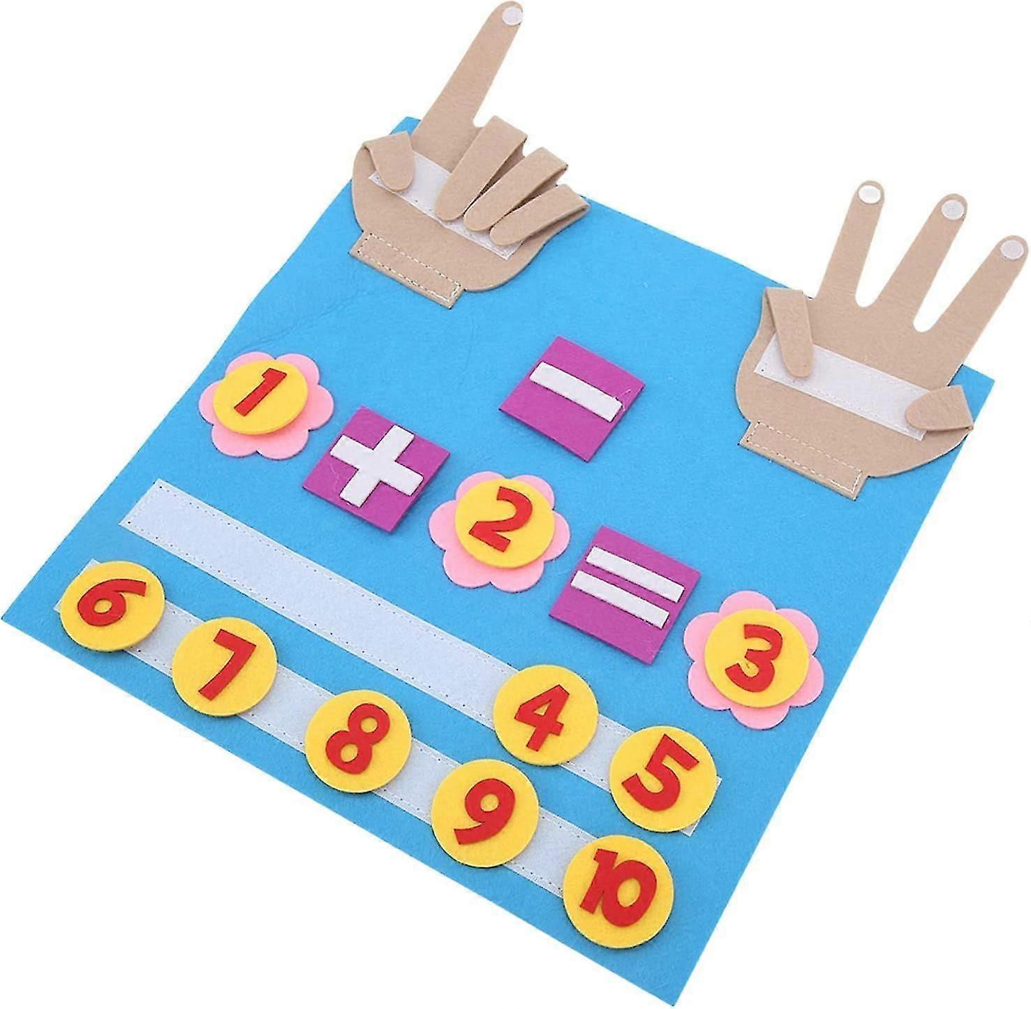 Number Busy Board, Autism Training Addition And Substraction Toddler Busy Board For Training
