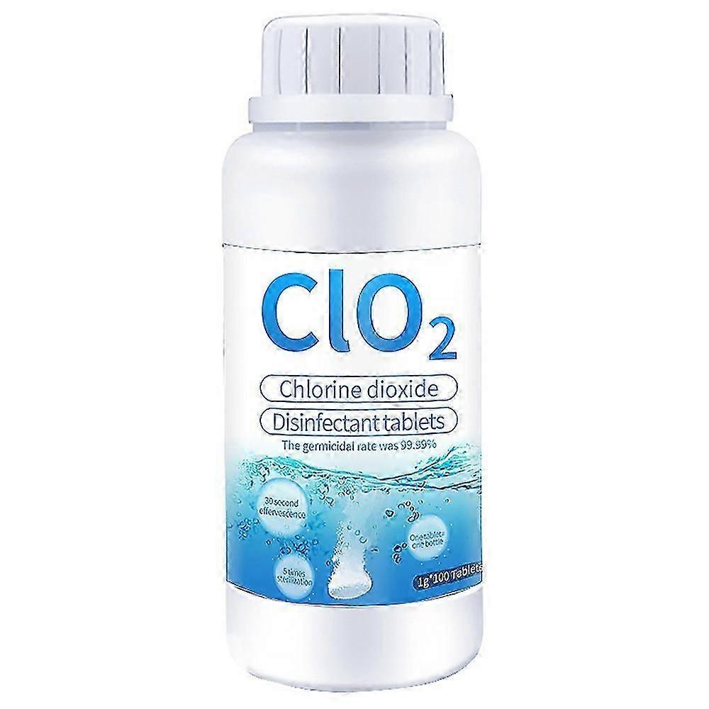 Dioxyde de chlore de qualité alimentaire Comprimé effervescent Clo2 Pastille chimique de désinfection antibactériennef