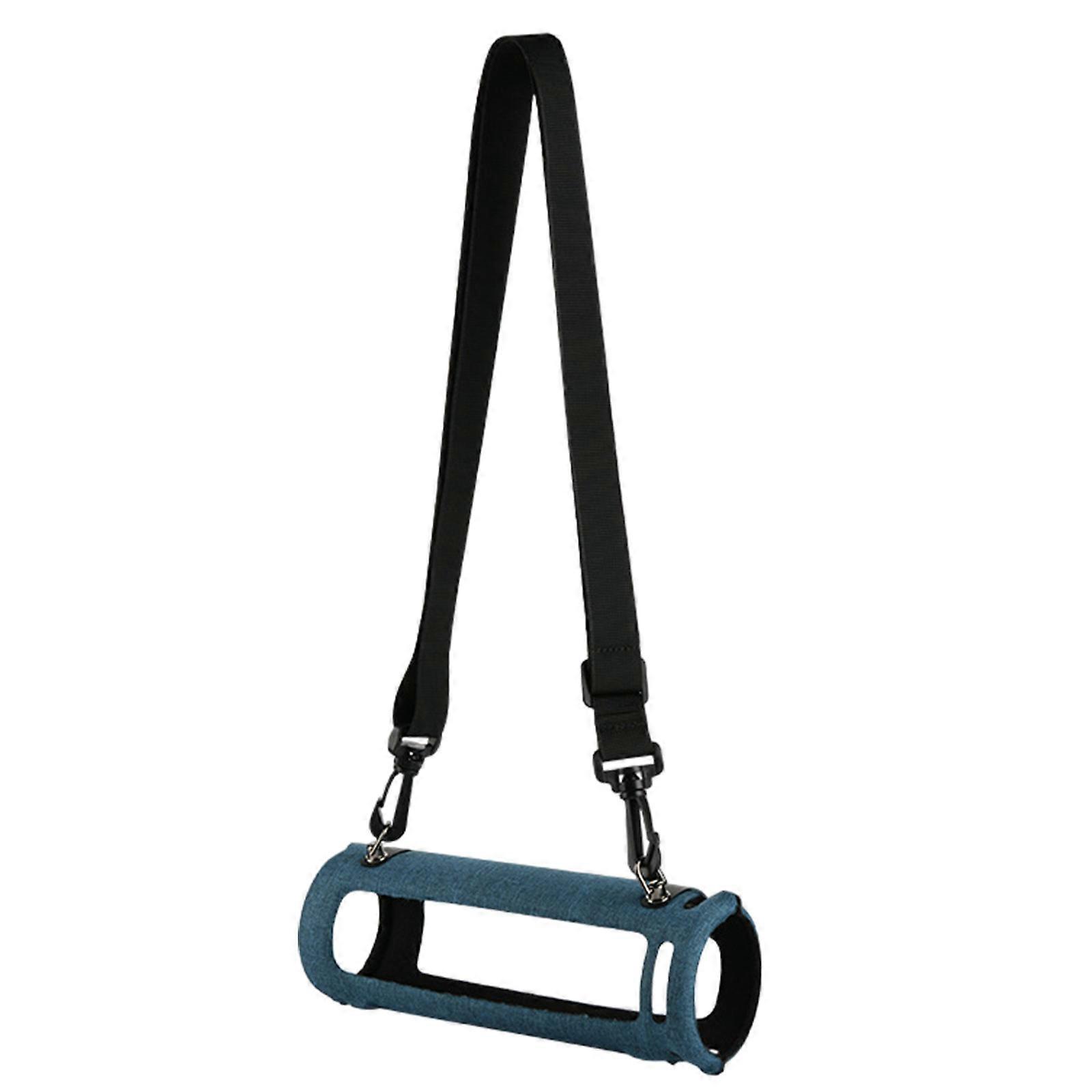 Shoulder Straps Case for SRS XB23 Speakers Protective Case Speakers Cover With Shoulder Straps Pouches Protector Blue