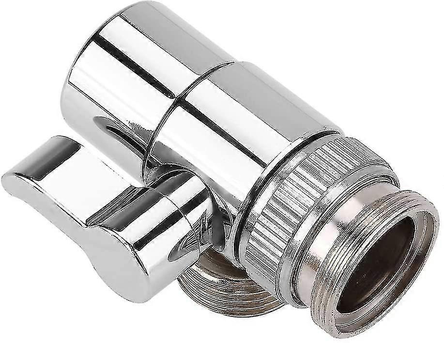 Messing Dubbele Controle Splitter Klep, 1-In-2-Uit Kraan Adapter Connector voor Badkamer Wastafel & Wasmachine